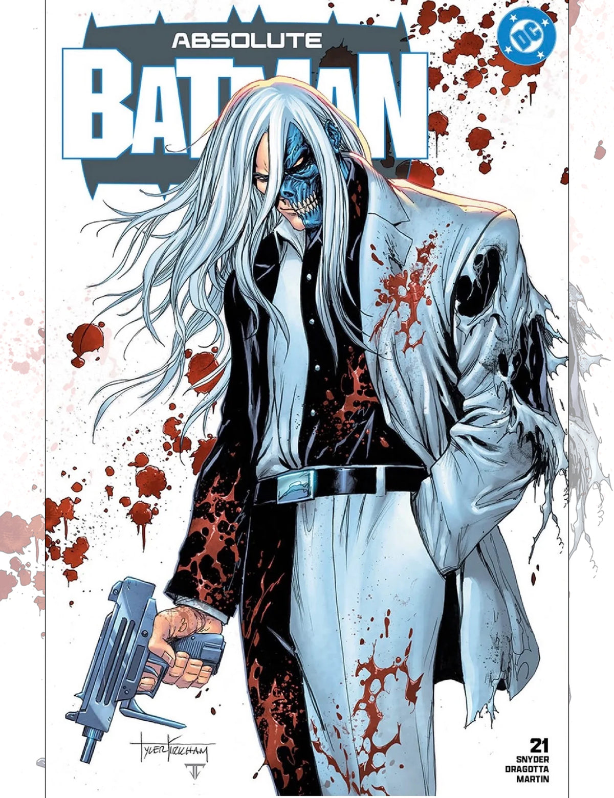 Absolute Batman #21 - Tyler Kirkham - Trade Dress Variant (Two Face Cover)