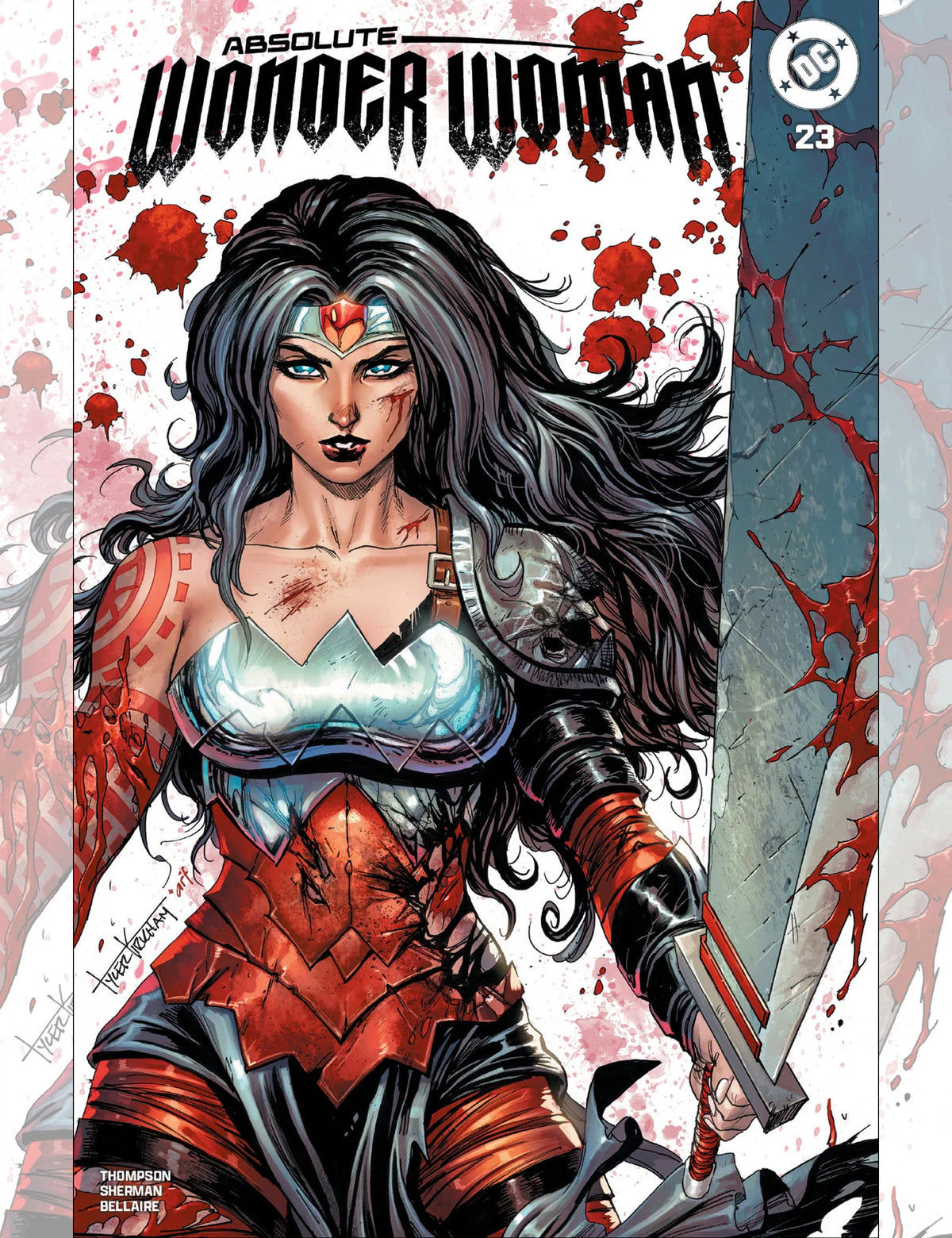 Absolute Wonder Woman #23 - Tyler Kirkham - Trade Dress Variant