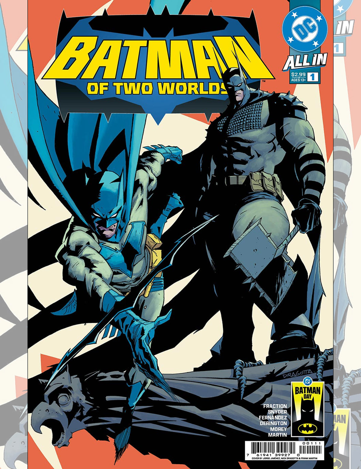 Batman Of Two Worlds - Batman Day 2026 - Nick Dragotta - 1st Print