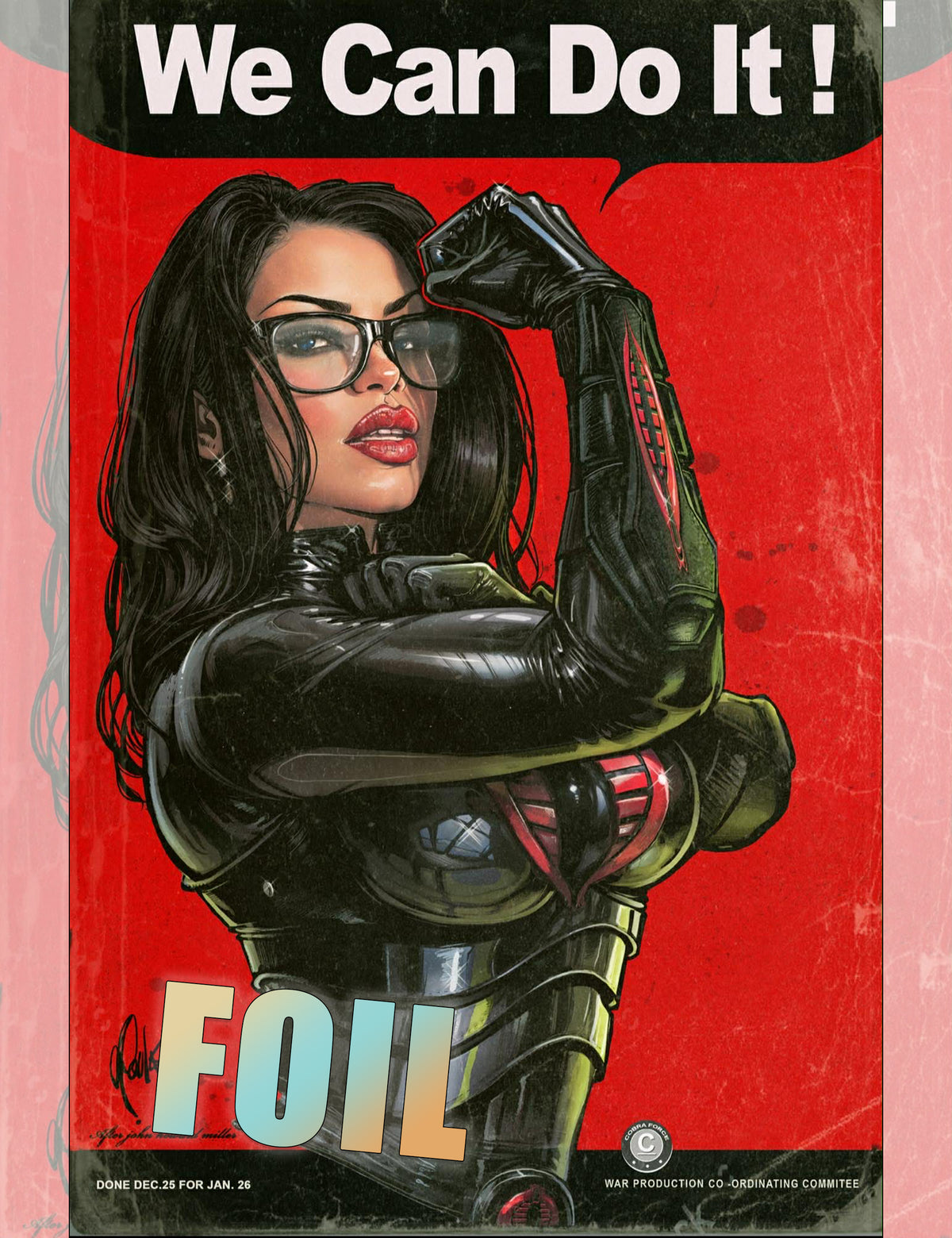 G.I. Joe #326 - Cedric Poulat - Virgin Foil Variant