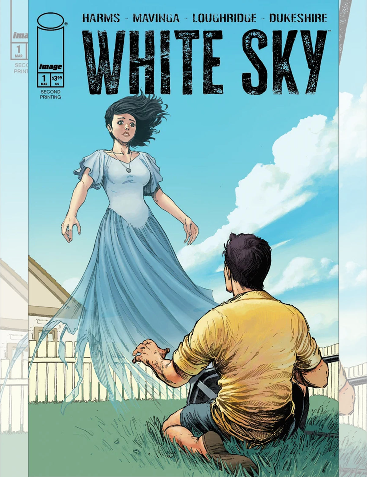 White Sky #1 (2nd print) - Jean Paul Mavinga - Trade Dress Variant