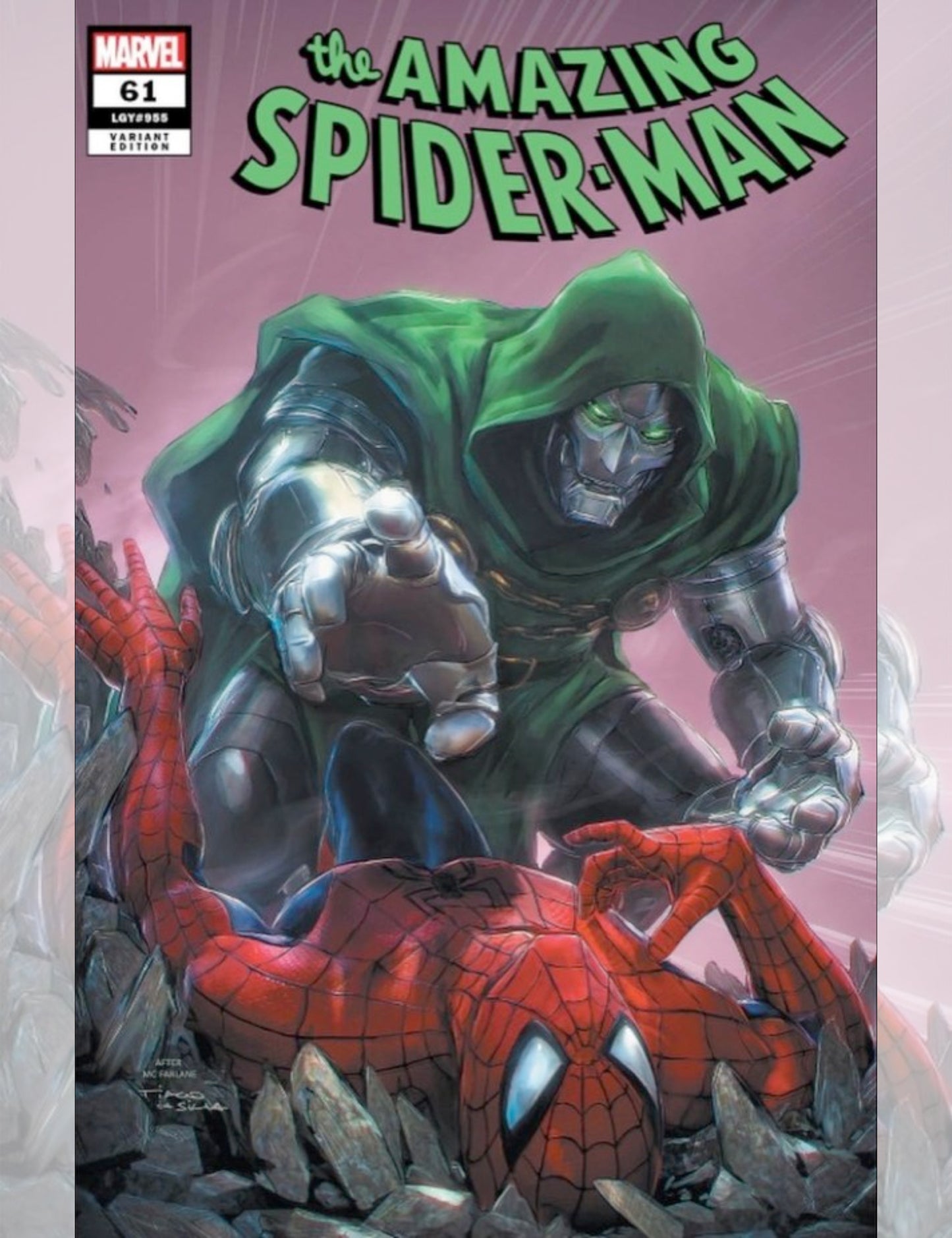 Amazing Spider-Man #61 - Tiago da Silva - Trade Variant