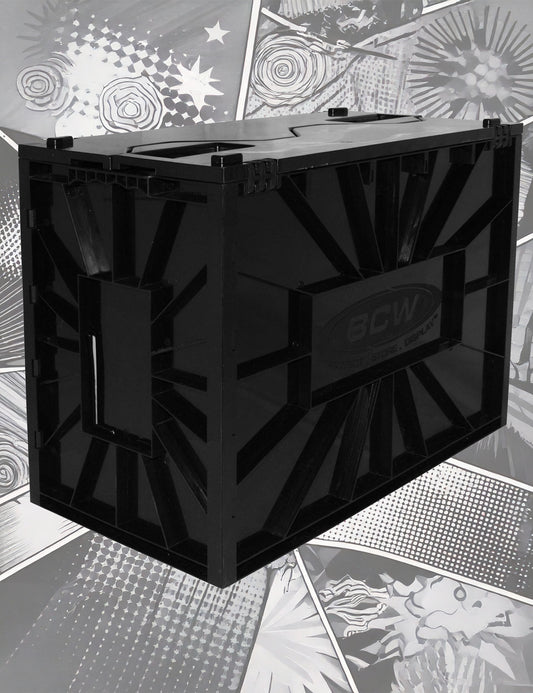 BCW - Short Comic Book Bin - Black