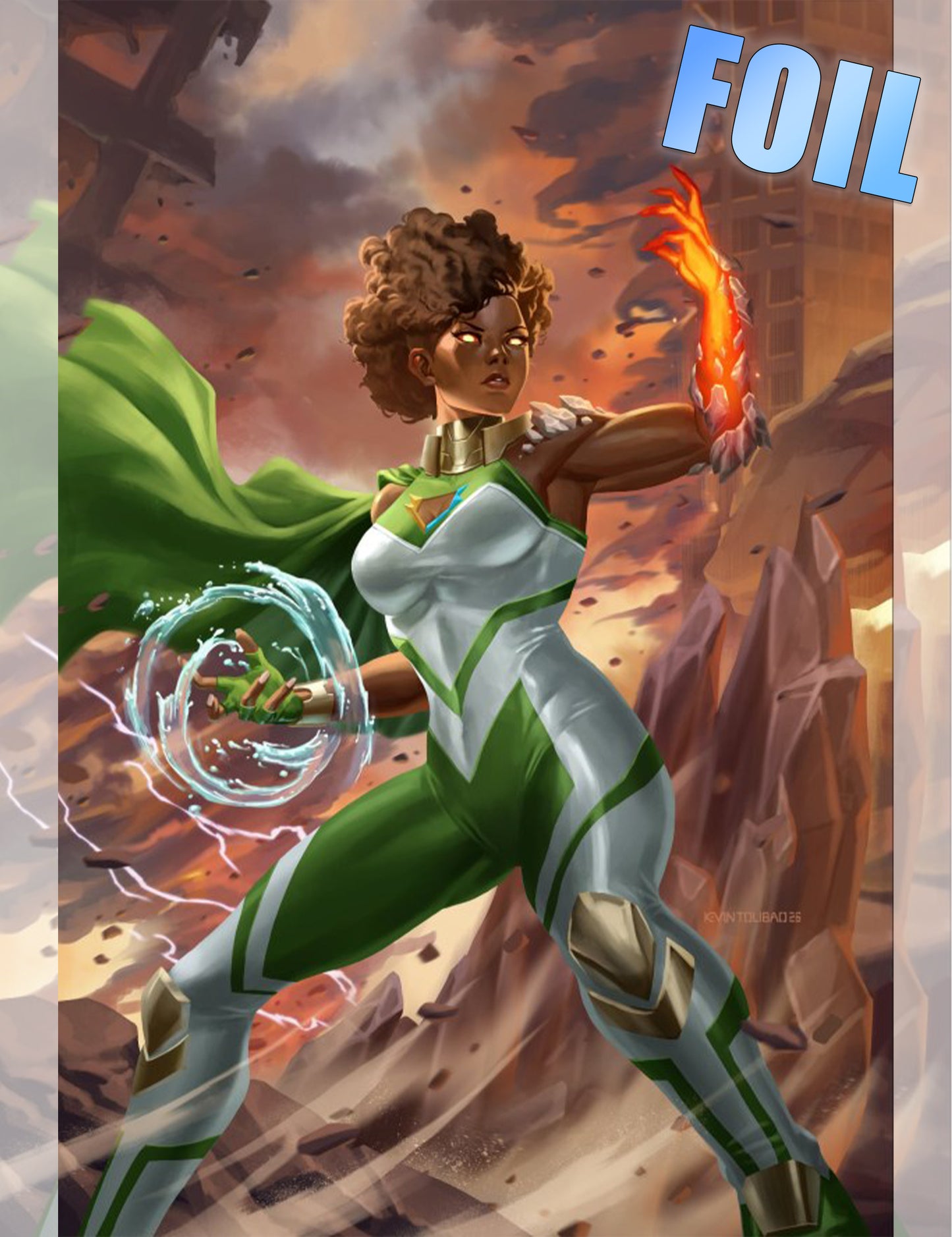 Capes #7 - Kevin Tolibao - Connecting Foil Variant