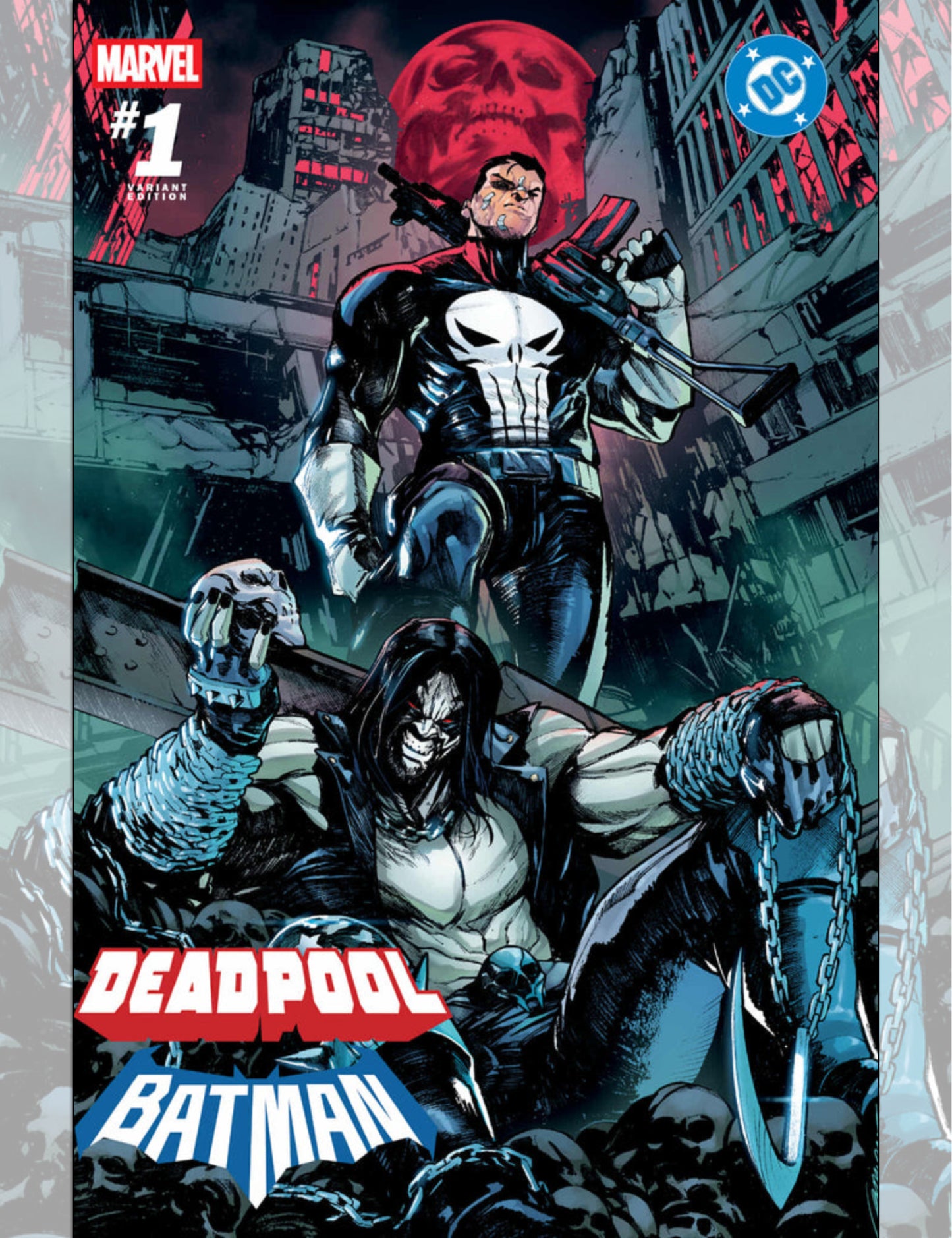 Deadpool / Batman #1 - Alessandro Cappuccio - Trade Dress Variant