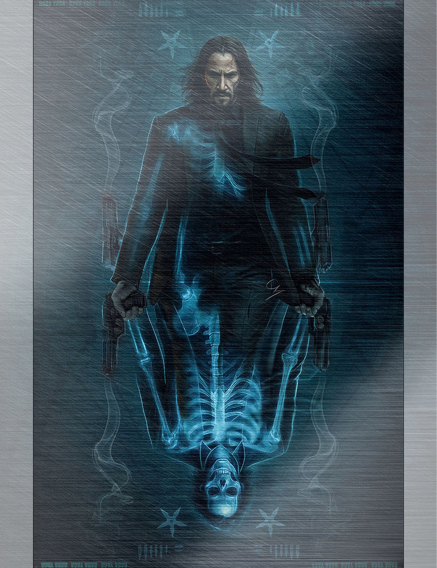 Fame: Keanu Reeves #1 - John Wick - Spot Foil - Christopher Bust Variant