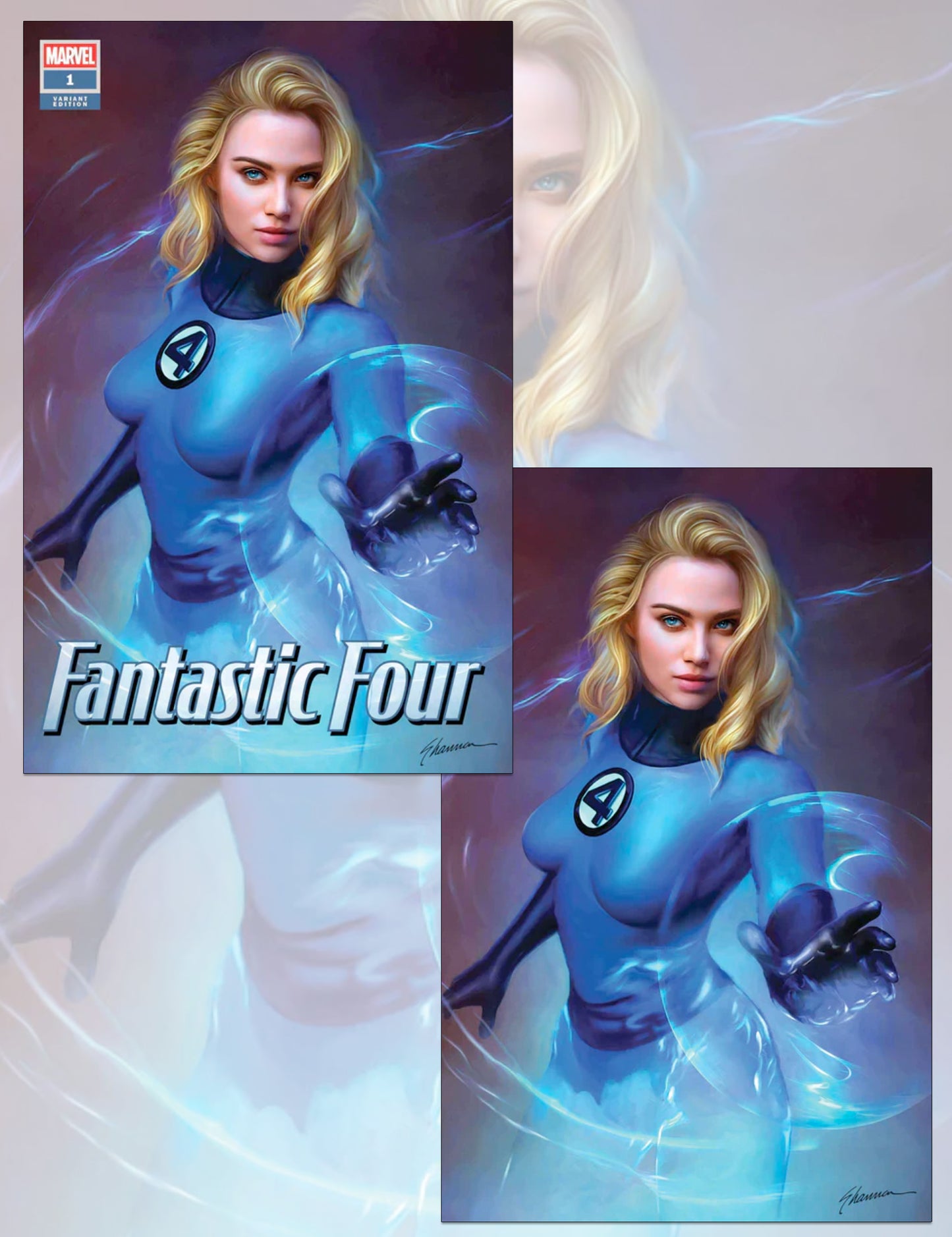 🛑 Pre-order: Fantastic Four #1 - Shannon Maer - Trade + Virgin Set