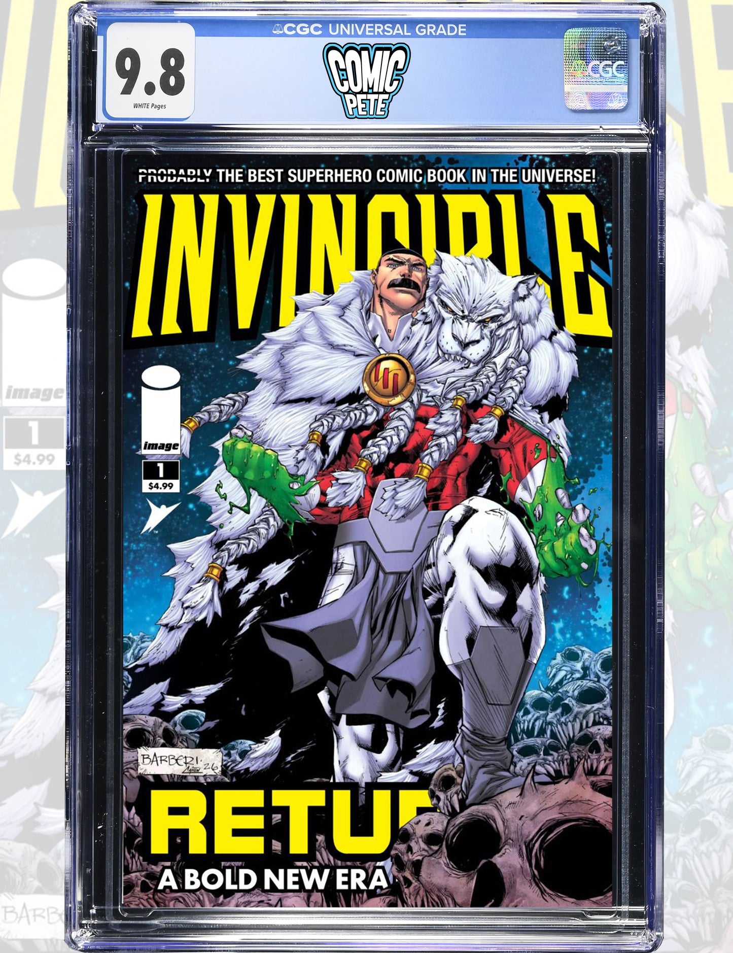 Invincible Returns #1 (Reprint) - Carlo Barberi - Variant - EXKLUSIV