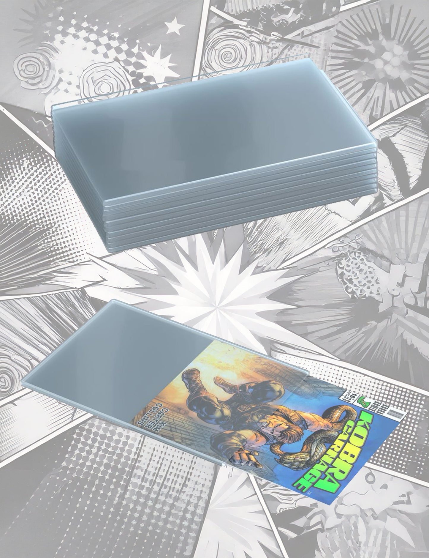 10x Kobra Collect - Current Size - Comic Book Toploader Premium