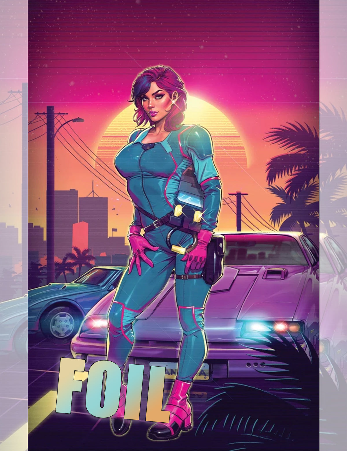 M.A.S.K. #1 - Cedric Poulat - Virgin Foil Variant