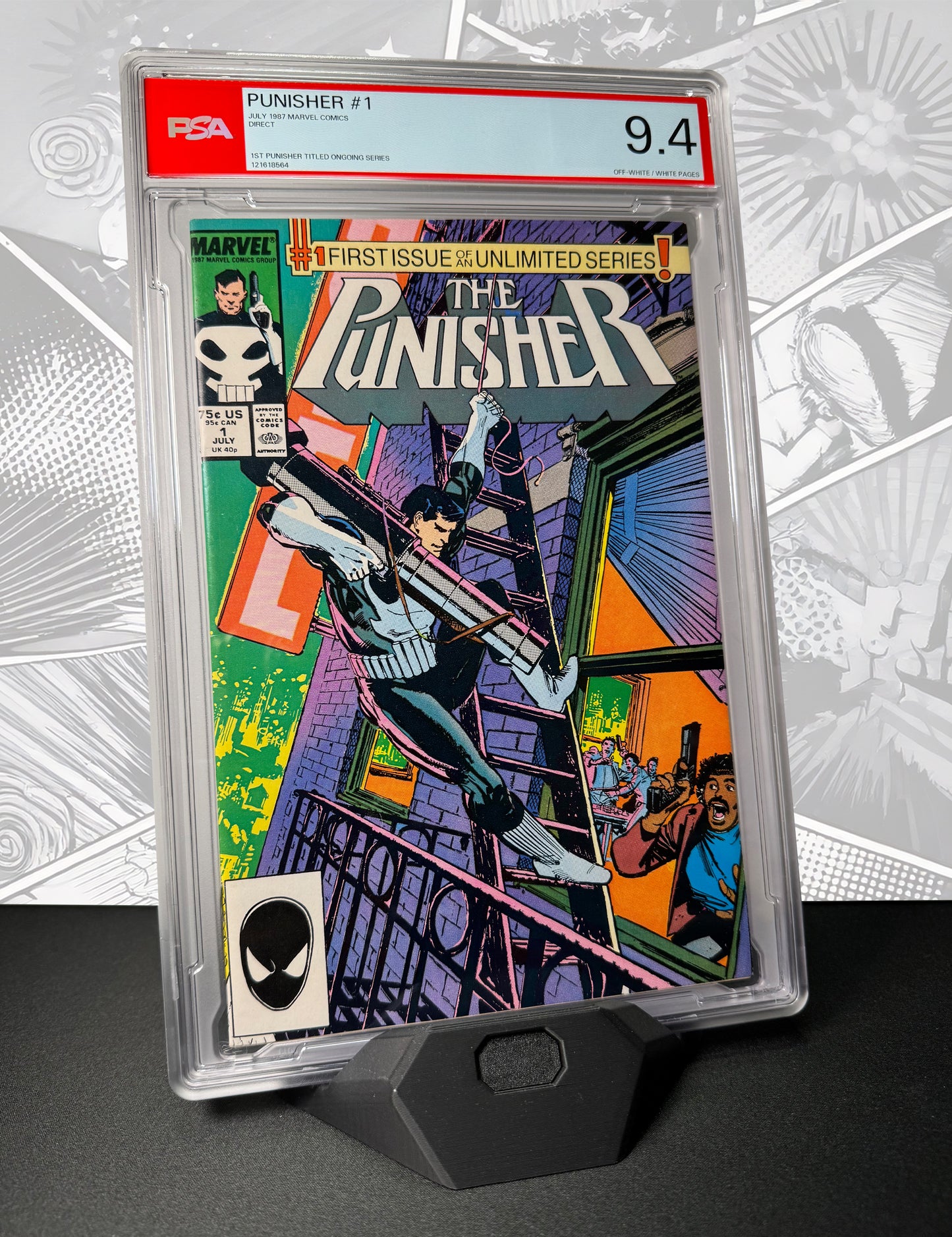 Punisher #1 - Direct Edition - PSA 9.4 (Off-White/White Pages)