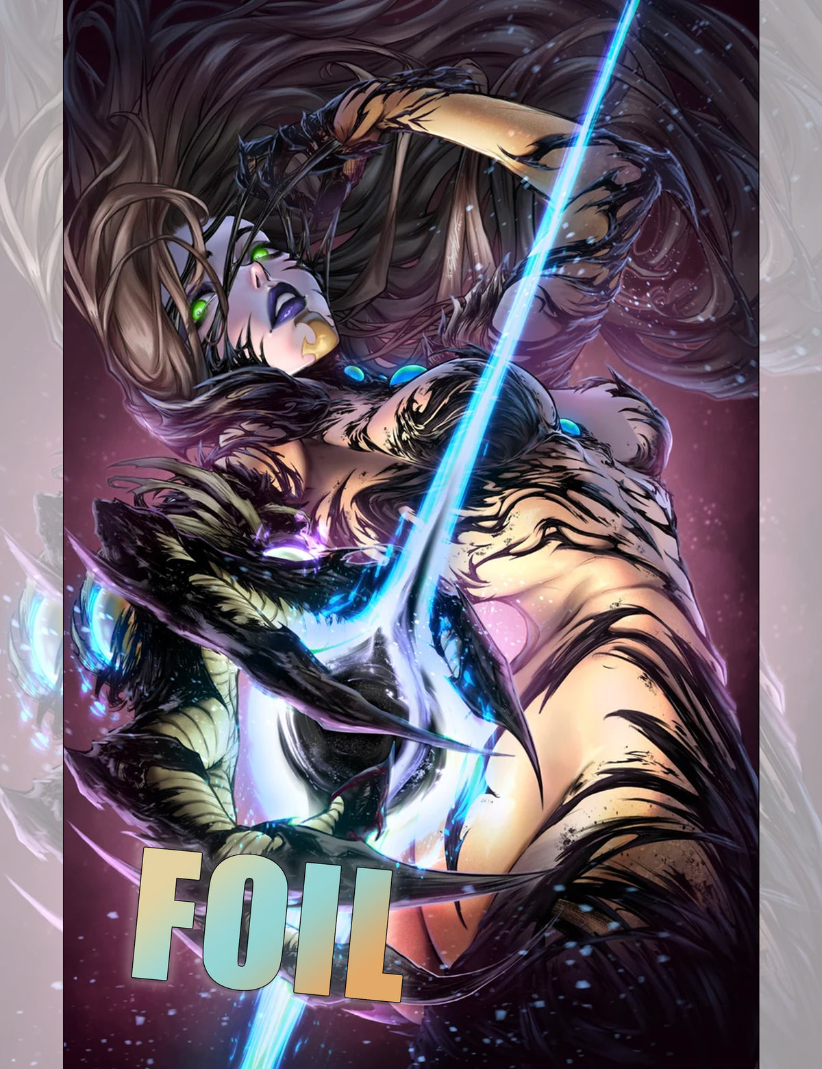 Witchblade #22 - Drax Gal - Virgin Foil Variant