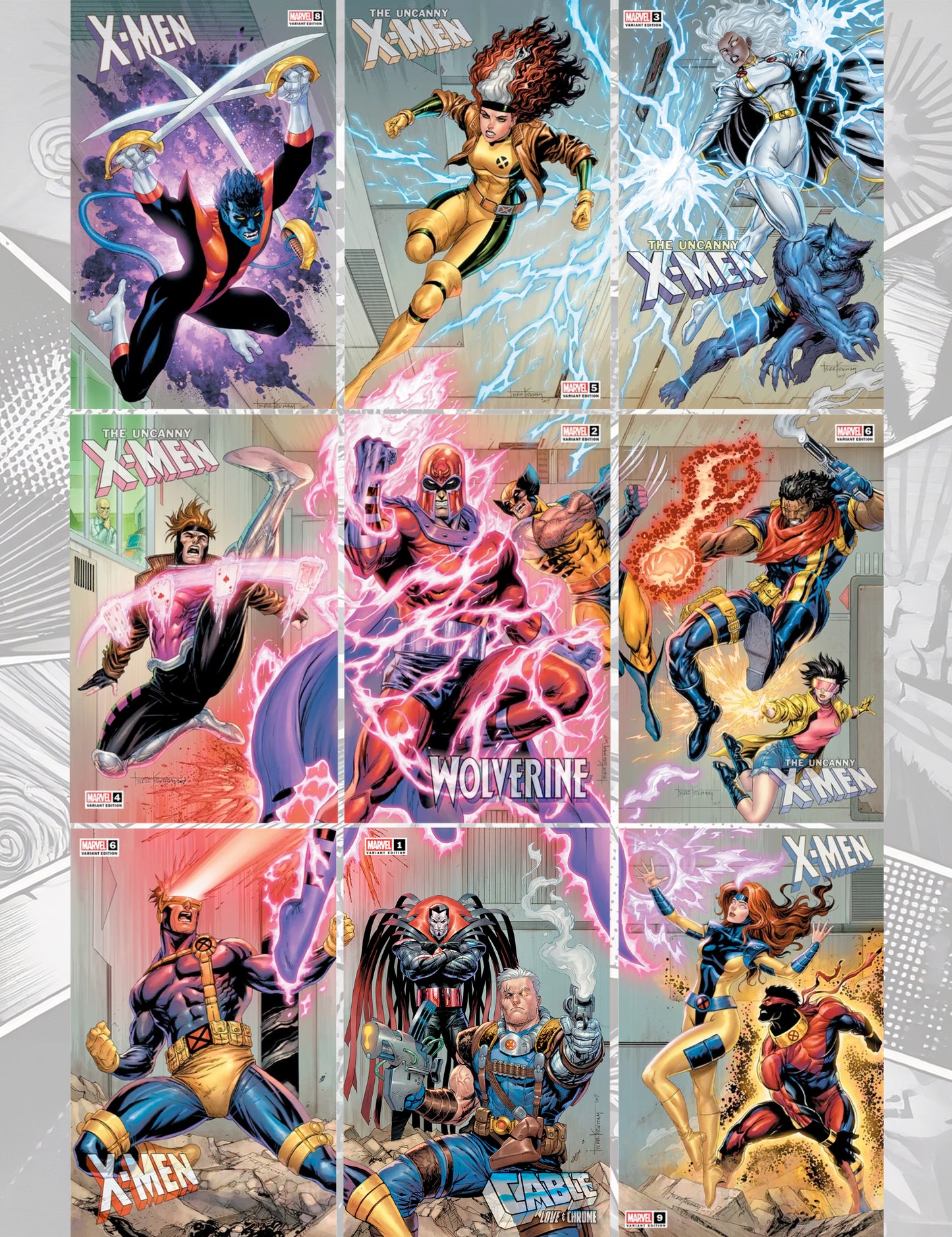 Danger Room Connecting Covers - Tyler Kirkham - Trade Set