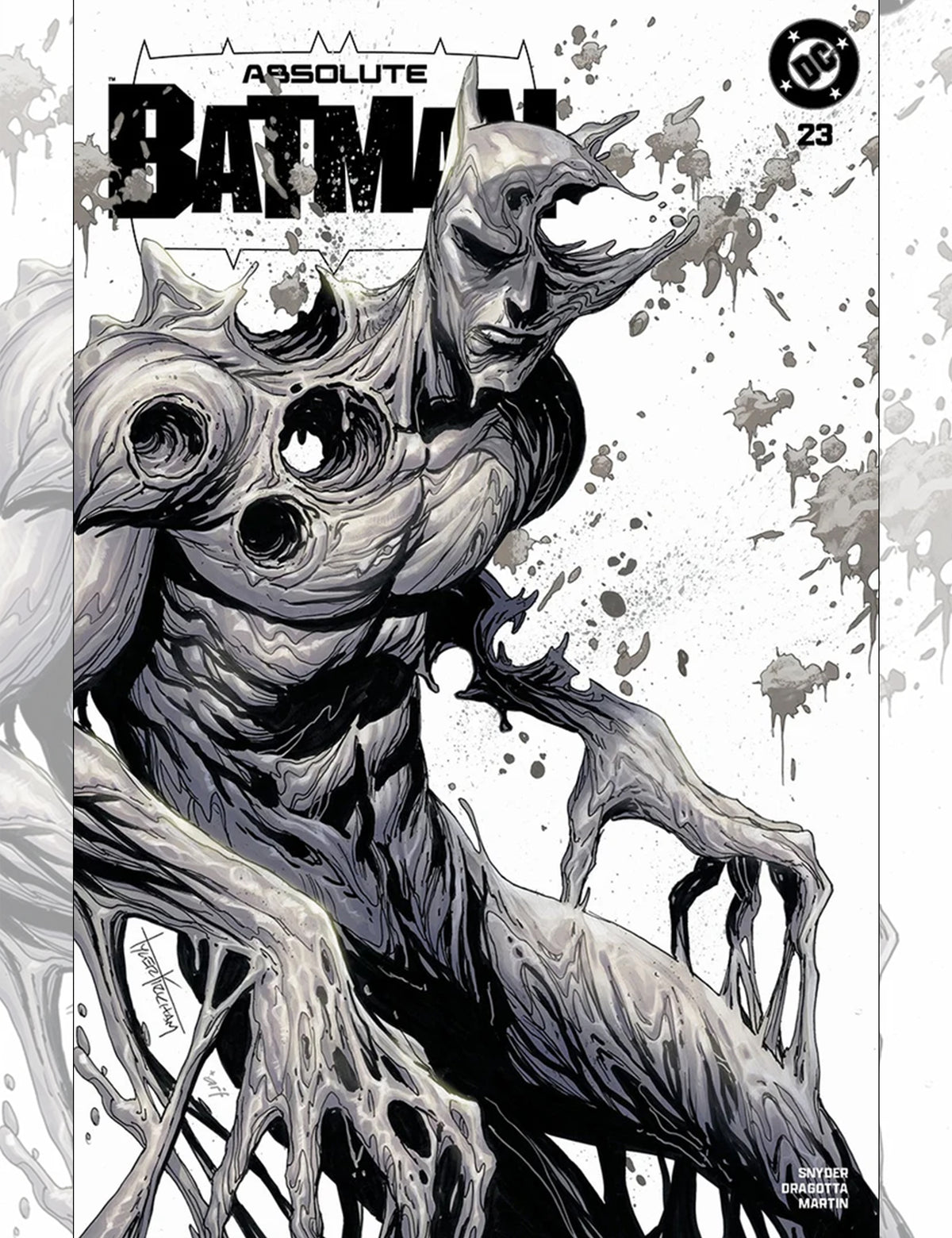 Absolute Batman #23 - Tyler Kirkham - Trade Dress Variant (Clayface Cover)