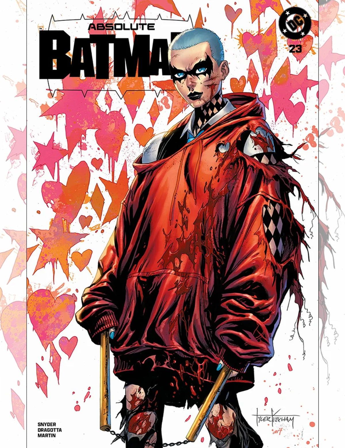 Absolute Batman #23 - Tyler Kirkham - Trade Dress Variant (Harley Quinn Cover)