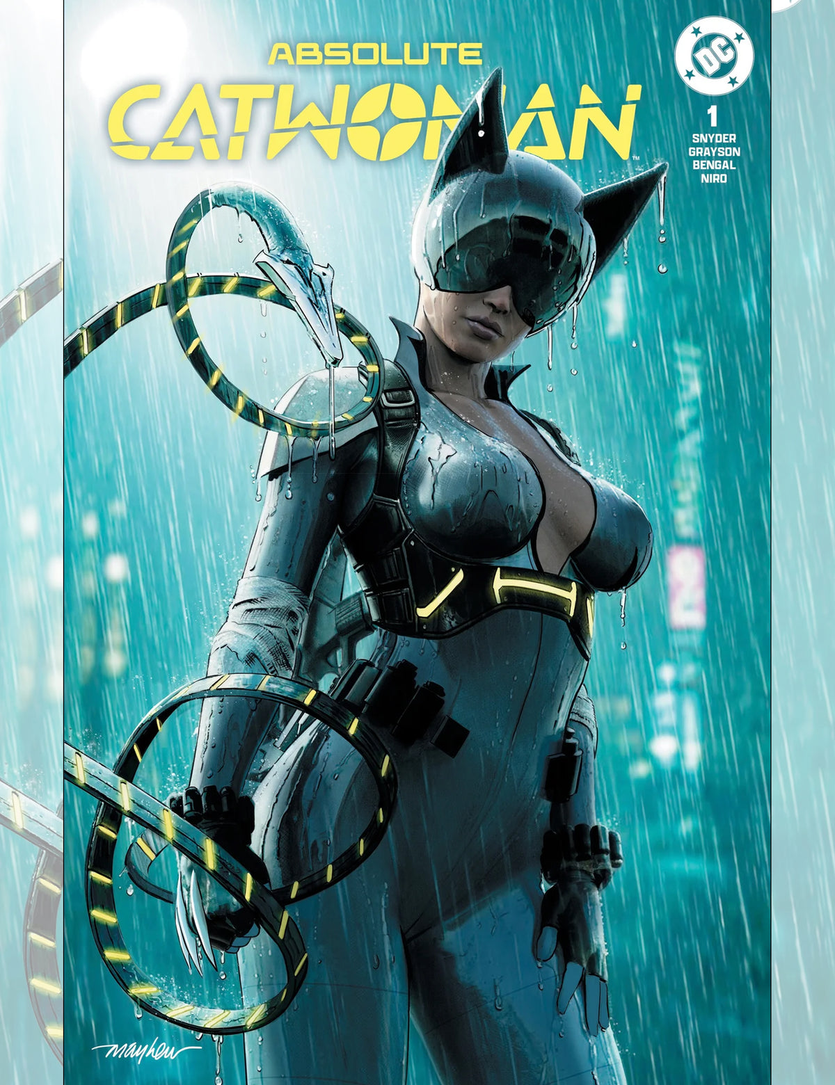 Absolute Catwoman #1 - Mike Mayhew - Trade Dress Variant