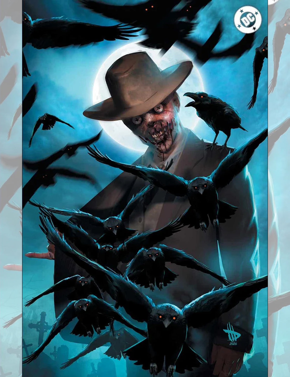 Absolute Batman #19 - Dave Wilkins - Virgin Blue Variant