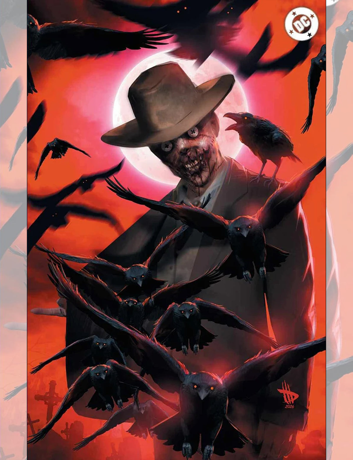 Absolute Batman #19 - Dave Wilkins - Virgin Red Variant