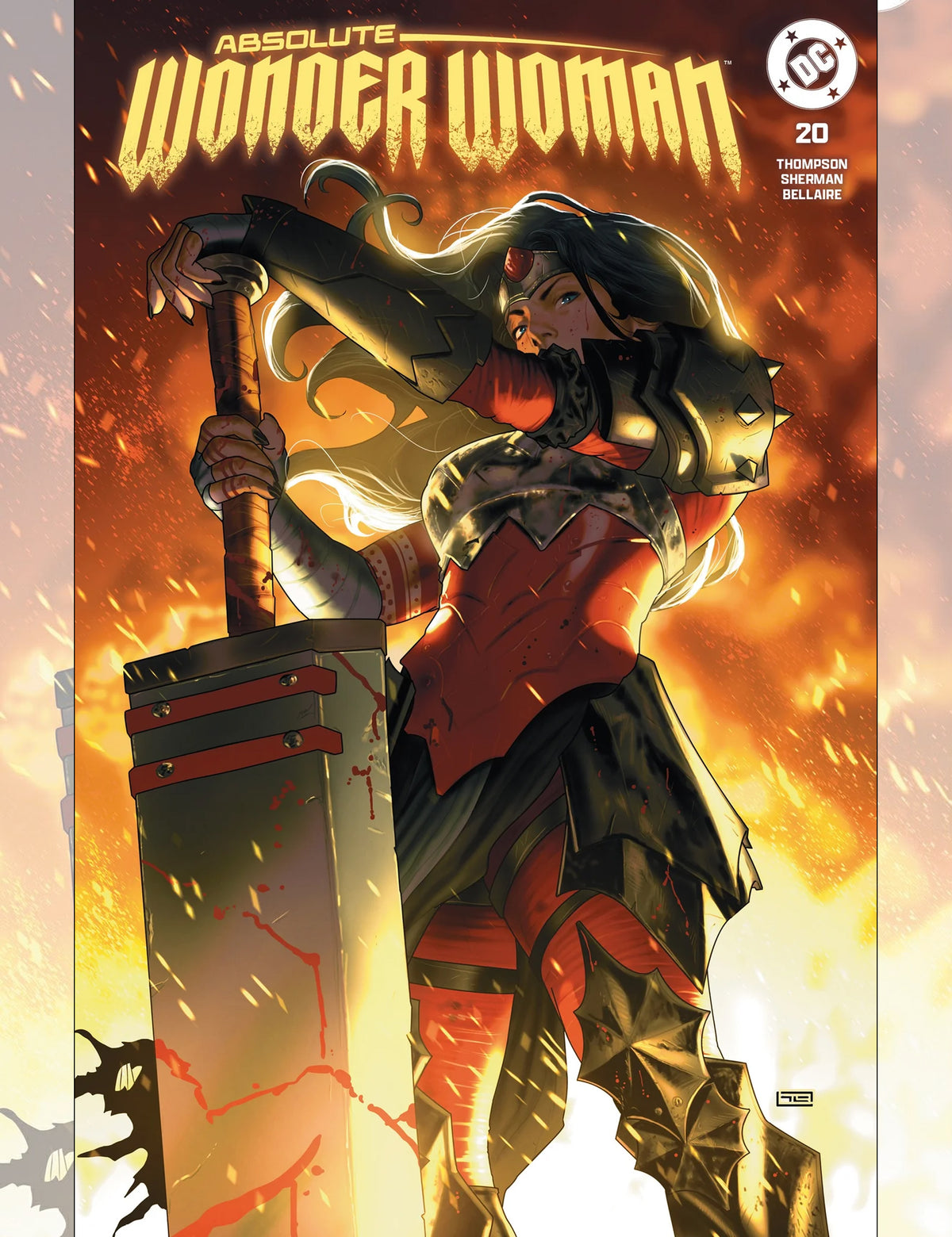 Absolute Wonder Woman #20 - Taurin Clarke - Trade Dress Variant