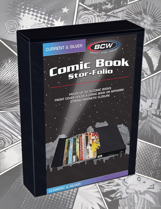 BCW - Aufklappbare Portfoliobox für Comics