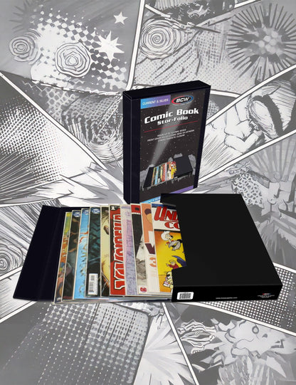 BCW - Aufklappbare Portfoliobox für Comics