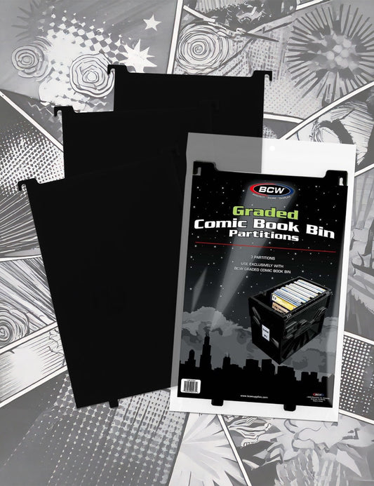 BCW - Graded Comic Book Bin - Trennwände (3 Stk.)