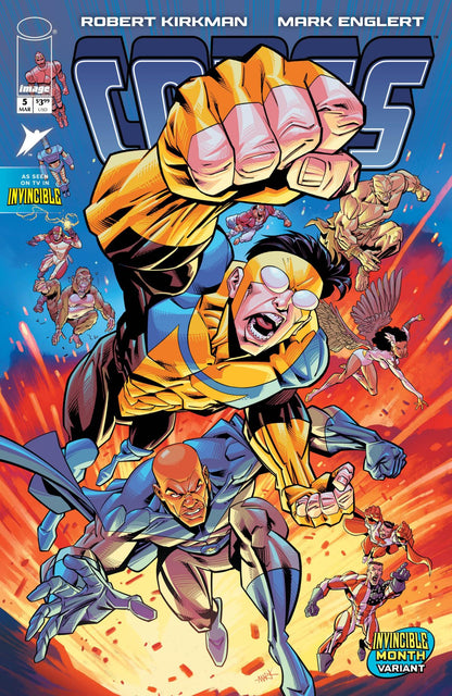 Invincible Team-Up Set mit allen 34 Cover