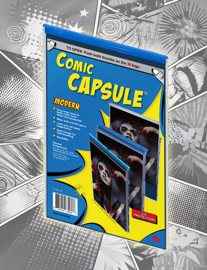 Blue Modern ComicCapsule