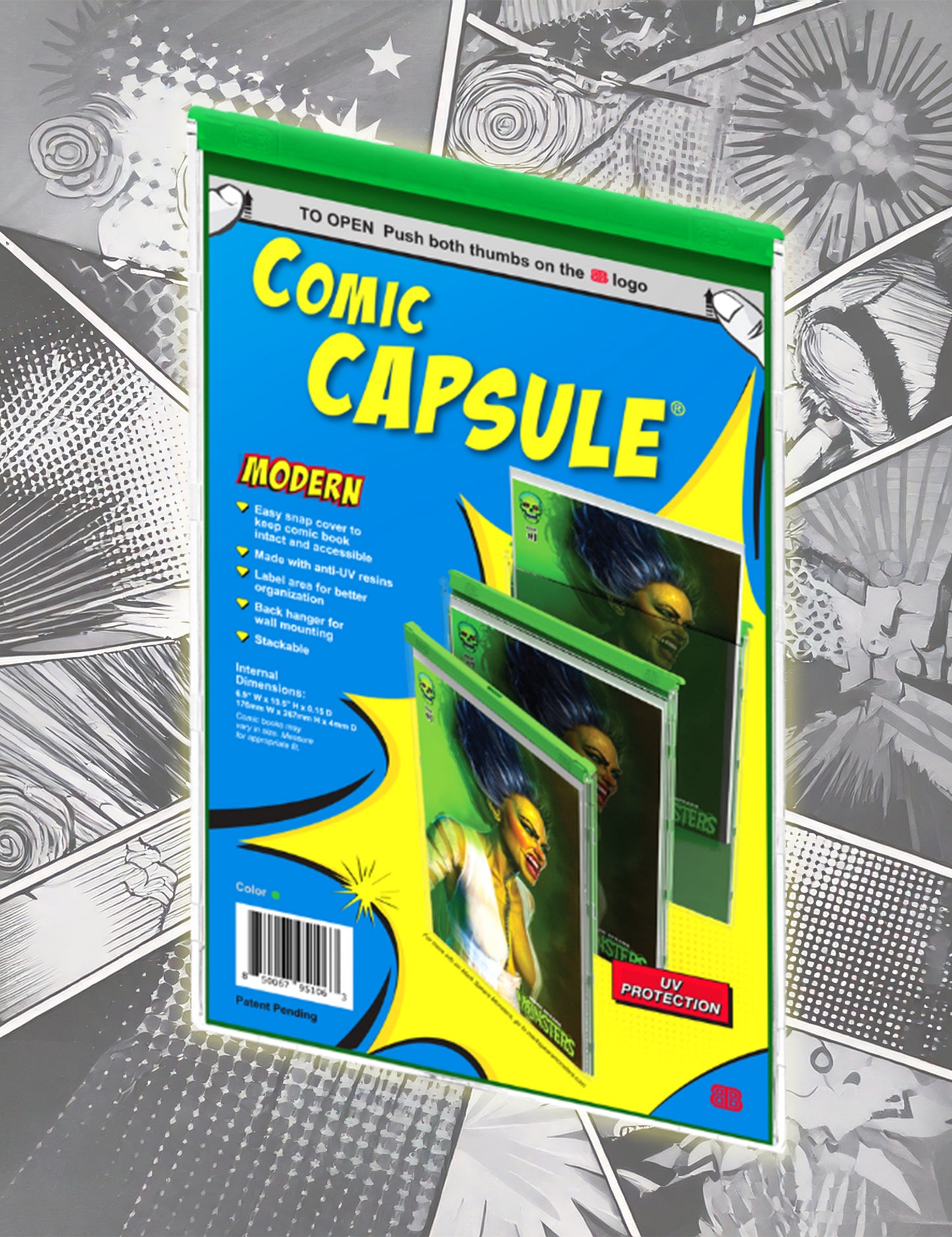 Green Modern ComicCapsule
