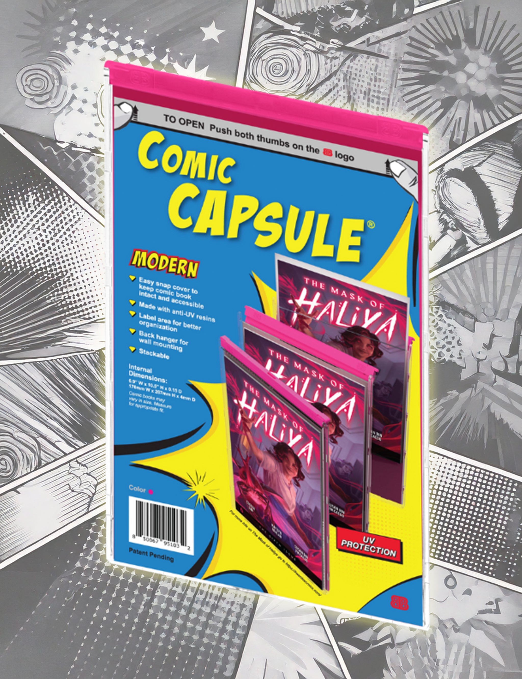 Pink Modern ComicCapsule – ComicPete