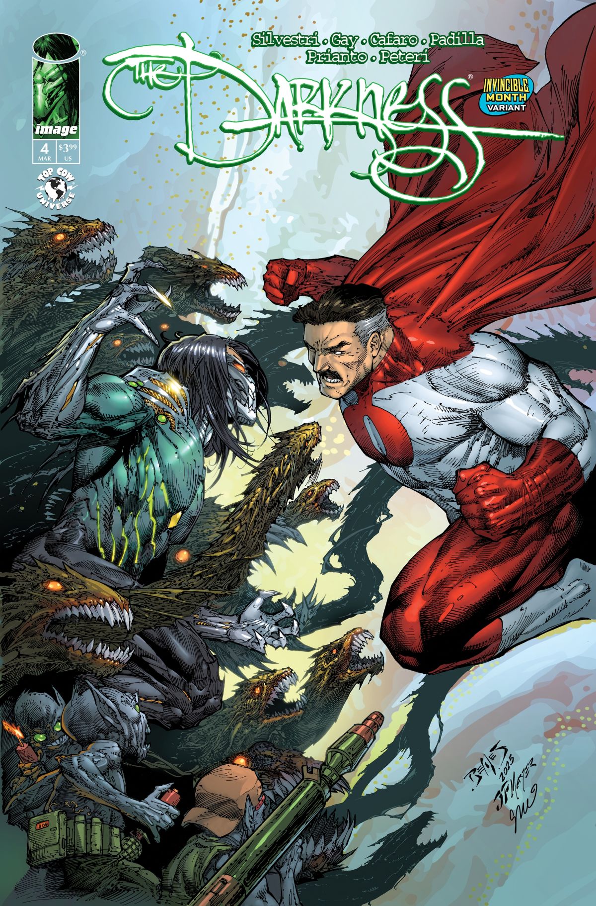 Invincible Team-Up Set mit allen 34 Cover