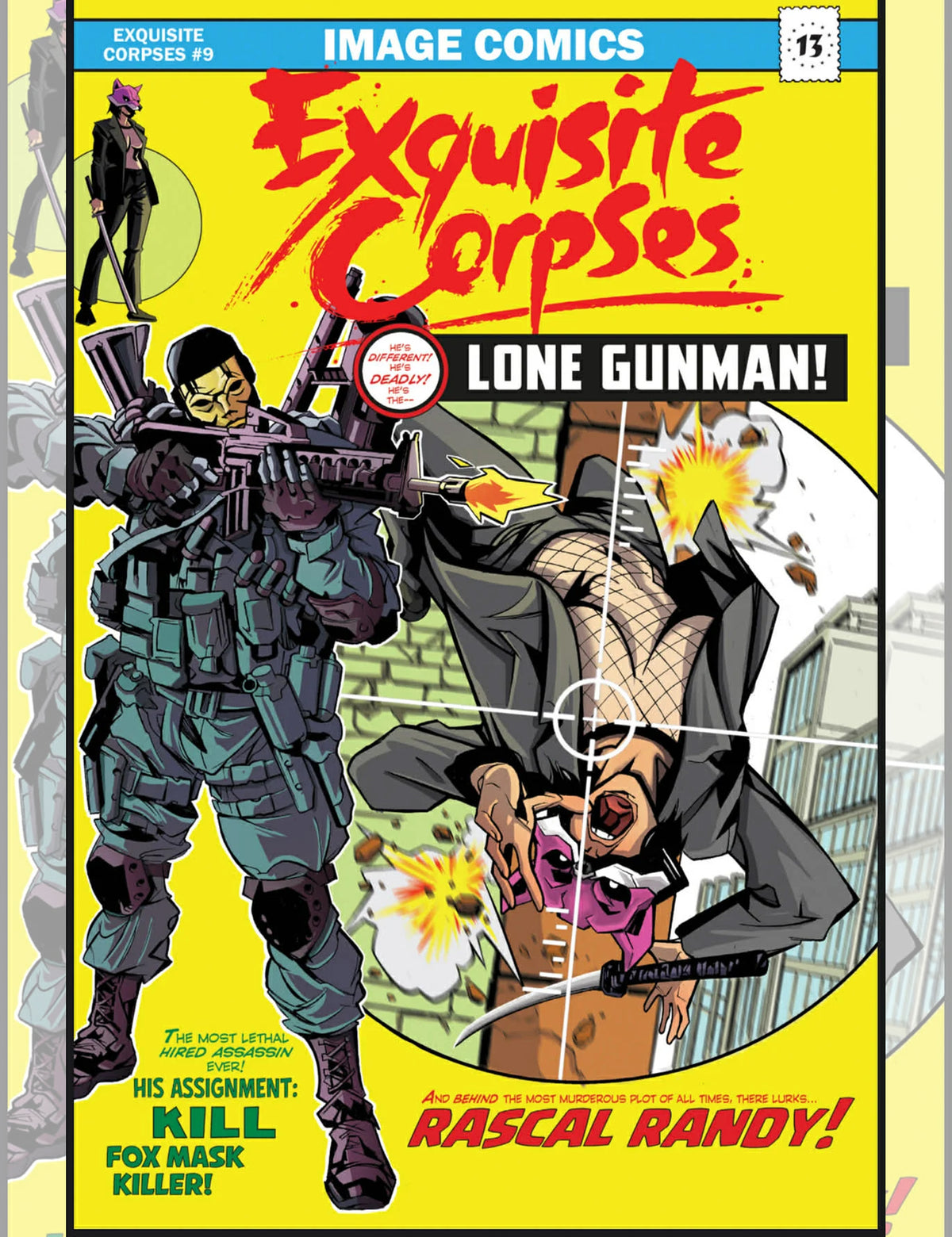 Exquisite Corpses #9 - Aurelio Mazzara - Trade Dress Variant