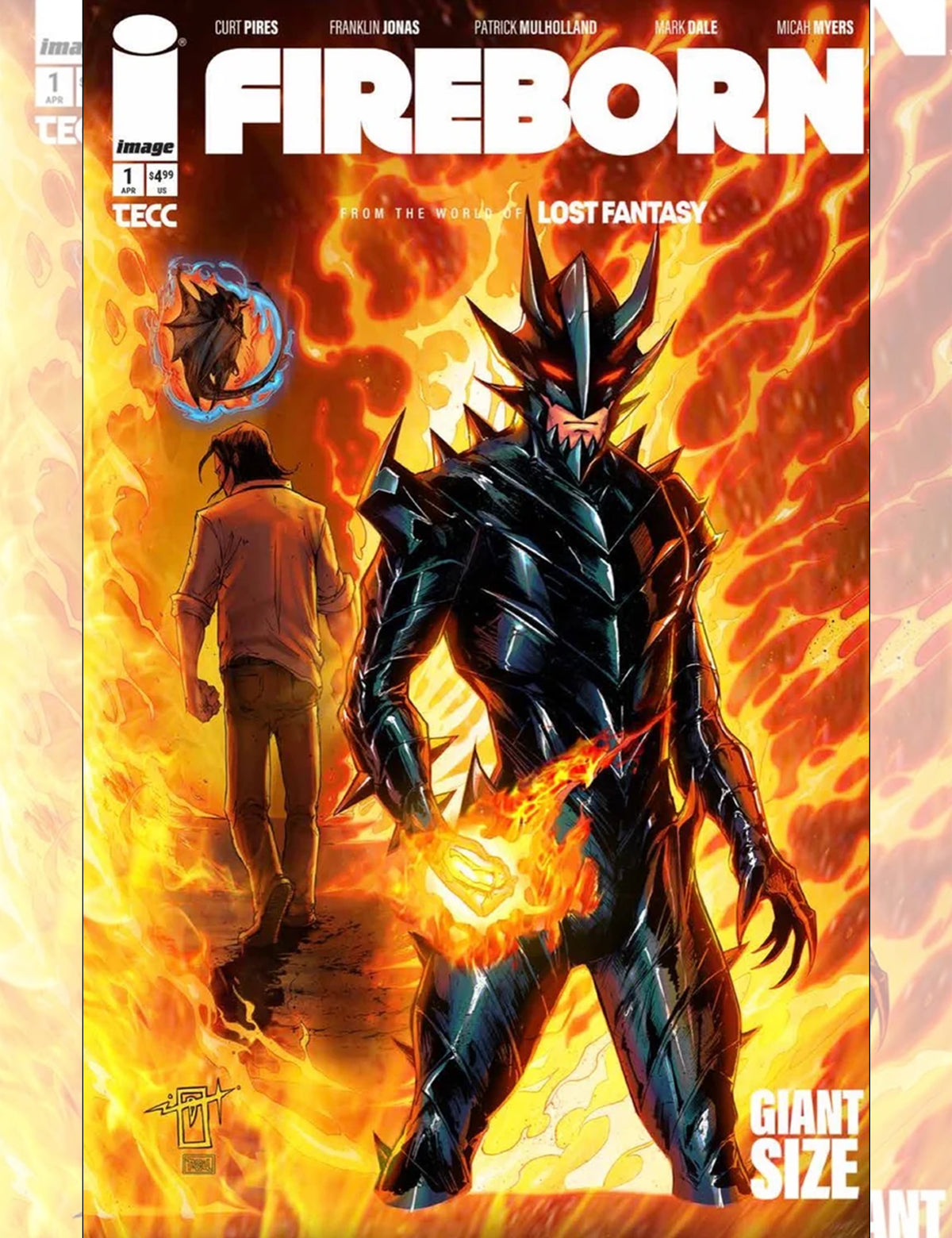 Fireborn #1 - Jonathan Uribe - Trade Dress Variant