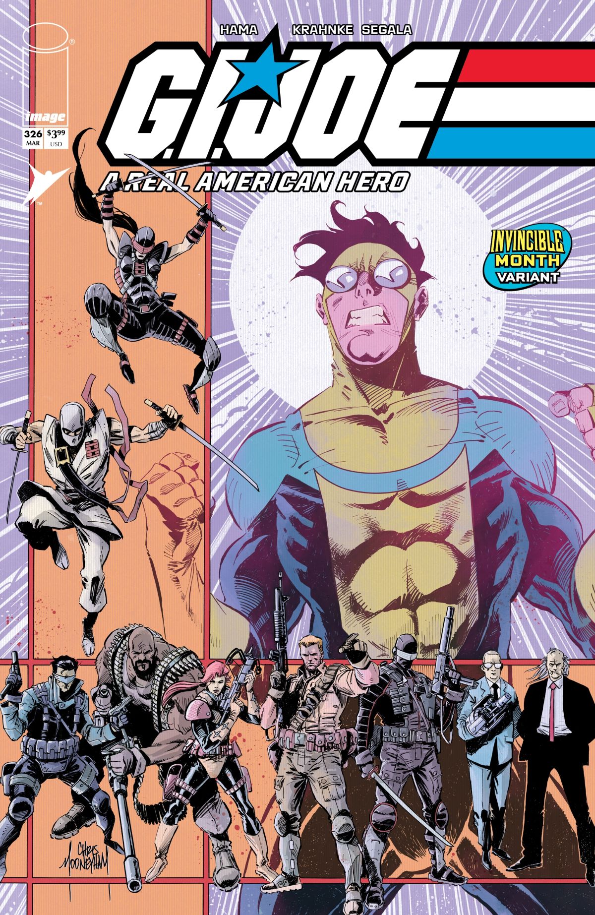 Invincible Team-Up Set mit allen 34 Cover