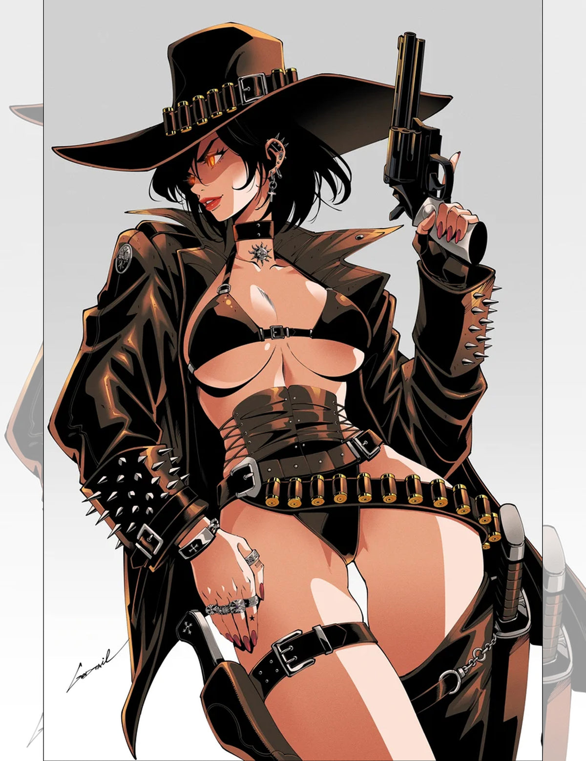 Gun Honey: Double Down #1 - Godtail - Virgin B Variant (White)