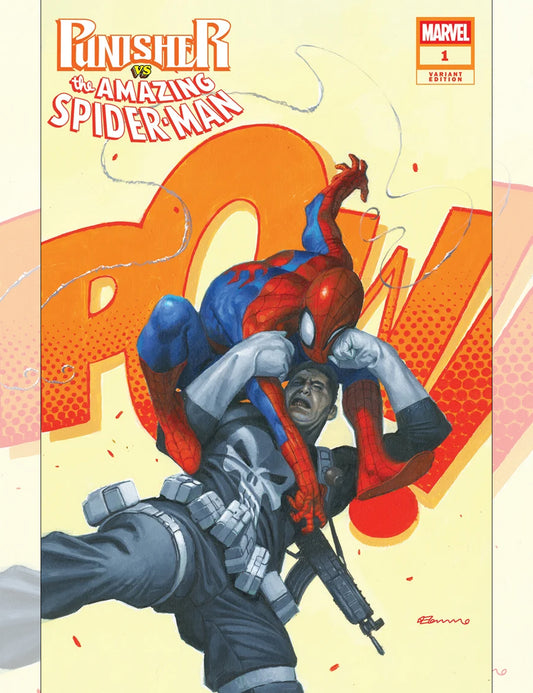 Punisher vs. Amazing Spider-Man #1 - Fabrizio De Tommaso - Trade Dress Variant