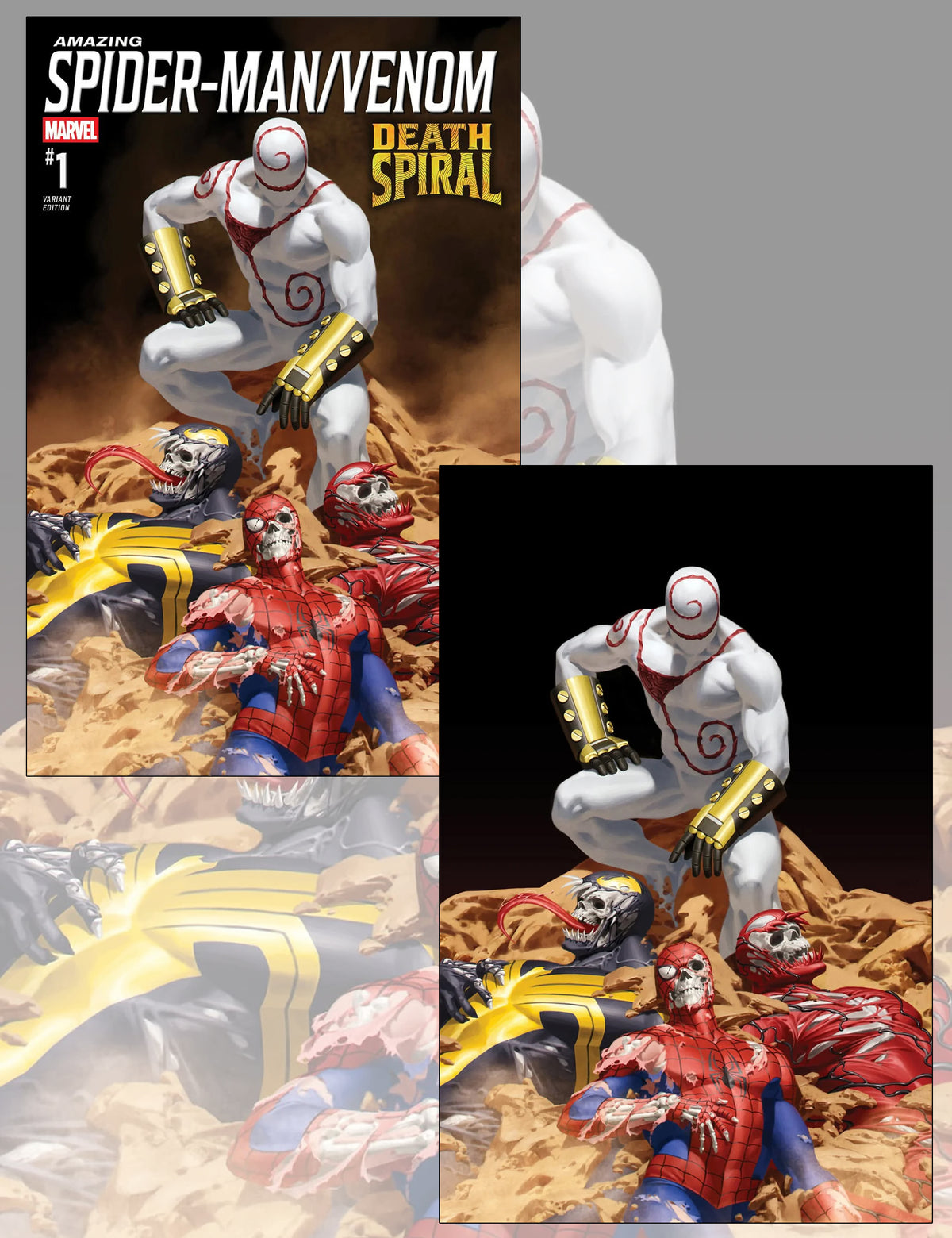 Amazing Spider-Man / Venom #1 - Junggeun Yoon - Trade Dress- und Virgin -SET