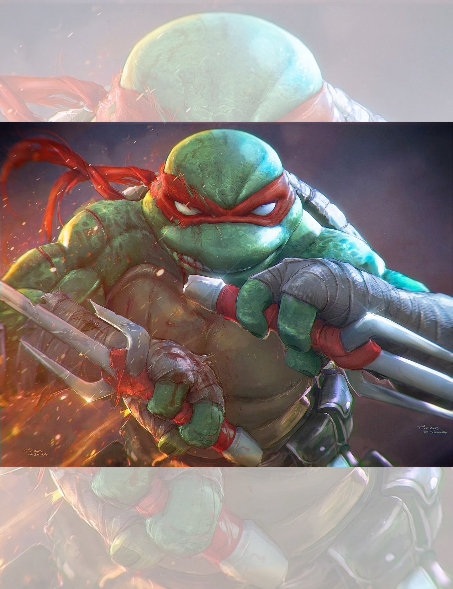 Teenage Mutant Ninja Turtles #10 - Tiago da Silva - Connecting-Set