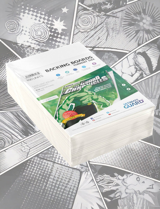 Ultimate Guard - Comic Backing Boards - Current Size (100)