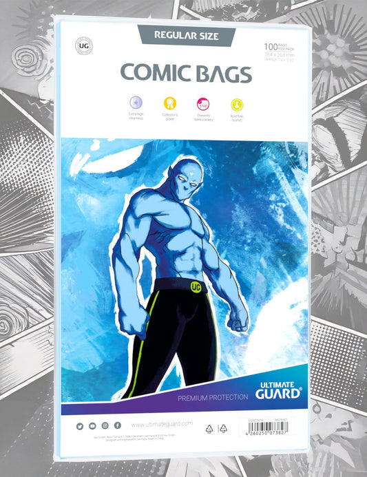 Ultimate Guard - Comic Bags - Regular Size (100)