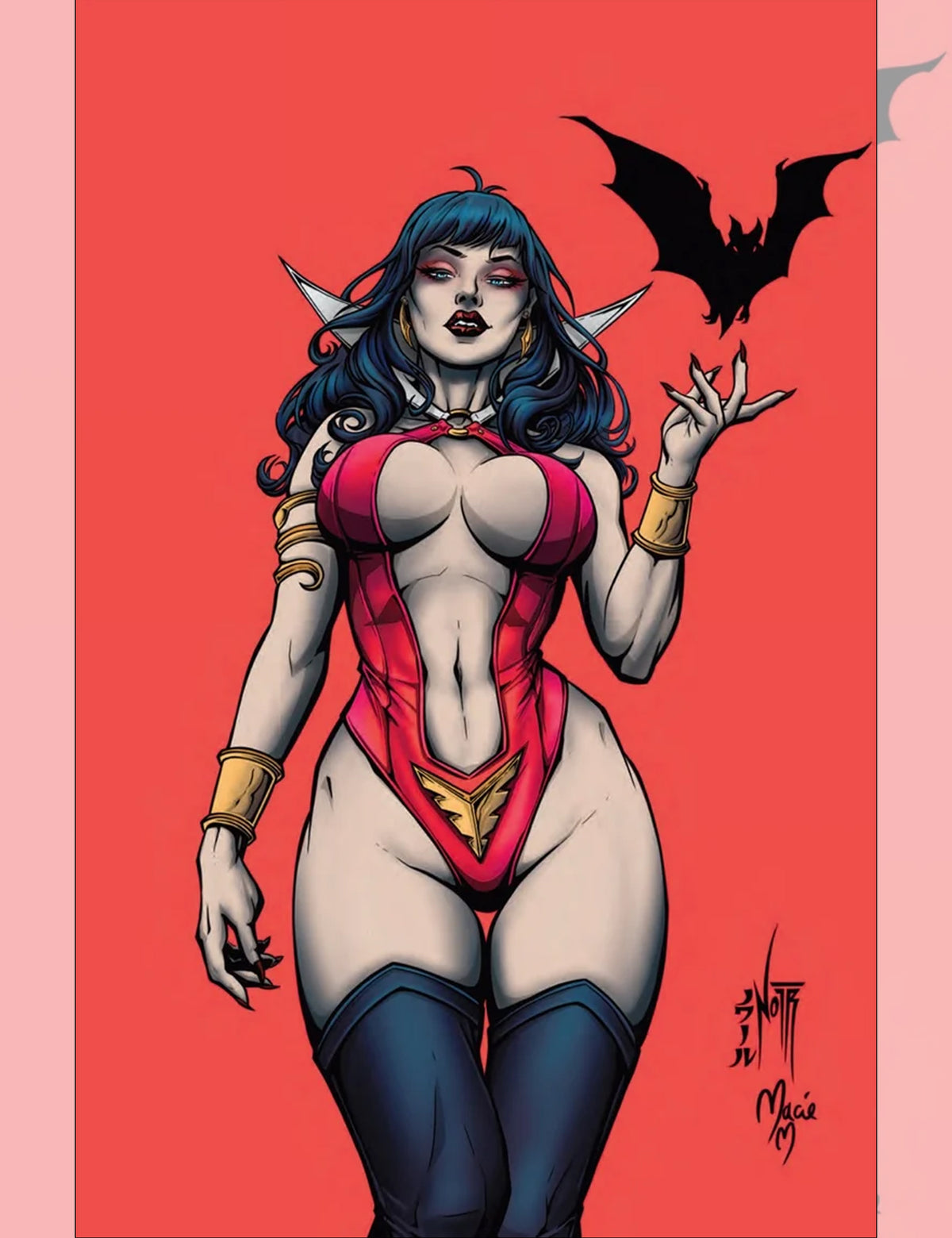 Vampirella #4 - Jordan Noir - Virgin Variant