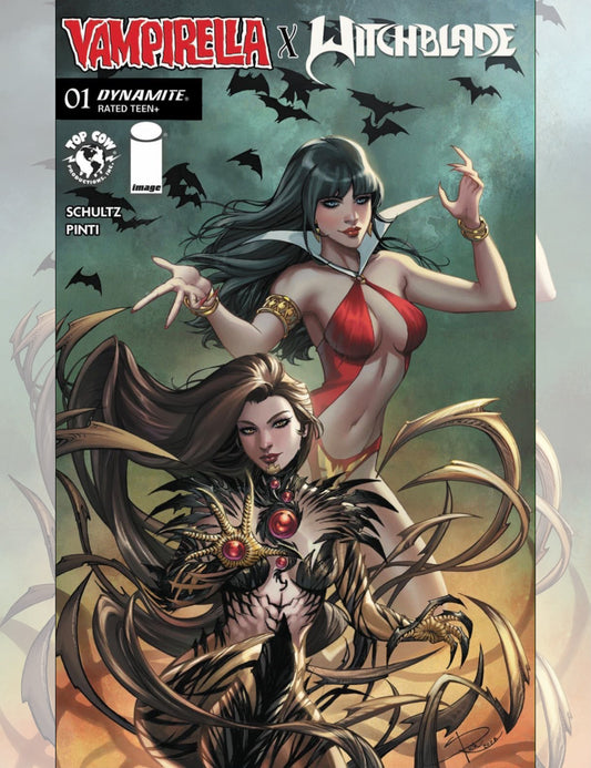 Vampirella x Witchblade #1  - Sabine Rich - Trade Dress Variant - EXKLUSIV