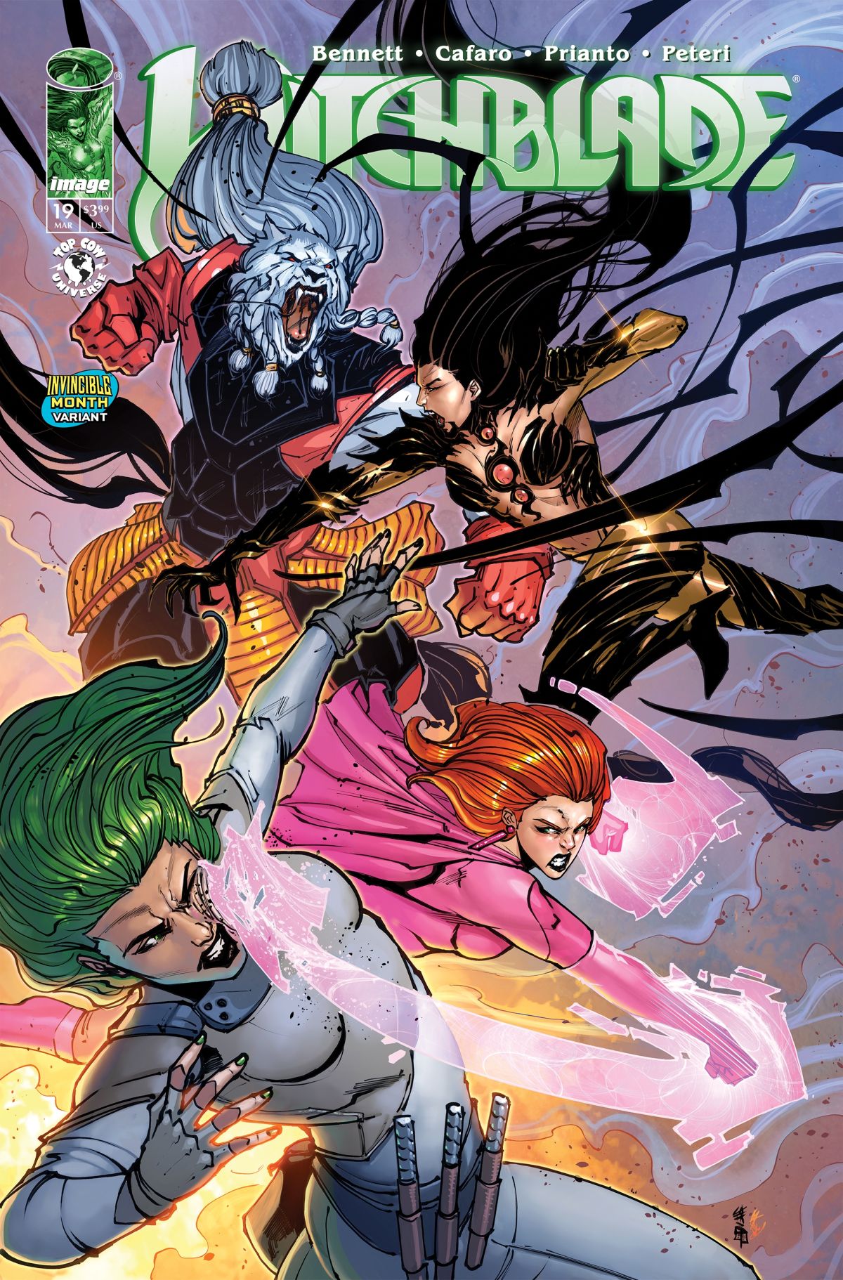 Invincible Team-Up Set mit allen 34 Cover