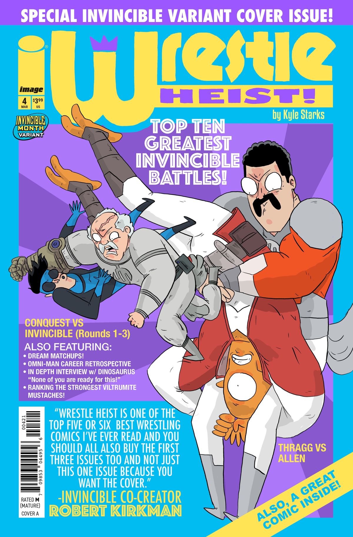 Invincible Team-Up Set mit allen 34 Cover