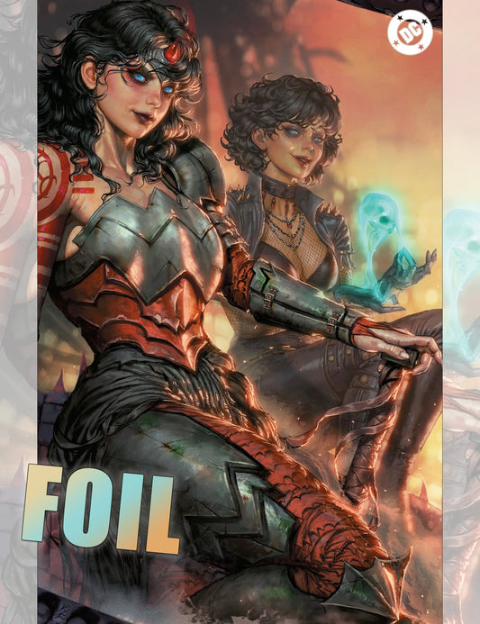 Absolute Wonder Woman #18 - Kyuyong EOM - Orange Foil Variant