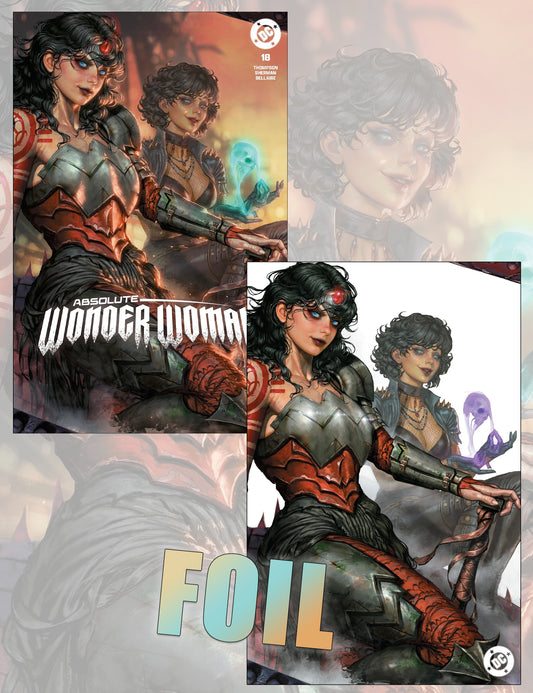 Absolute Wonder Woman #18 - Kyuyong EOM - Trade- und Silver Foil-Variant Set