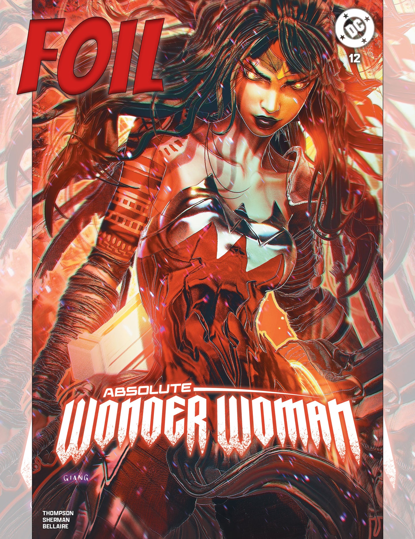 Absolute Wonder Woman #12 - John Giang - NYCC Foil - EXKLUSIV