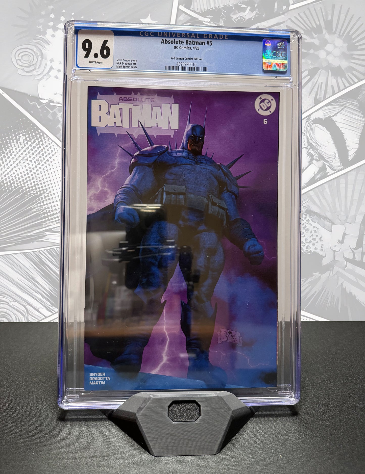 Absolute Batman #5 - Mark Spears Variant - CGC 9.6