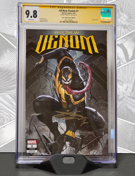 All-New Venom #1 - InHyuk Lee Variant - CGC Signiert 9.8
