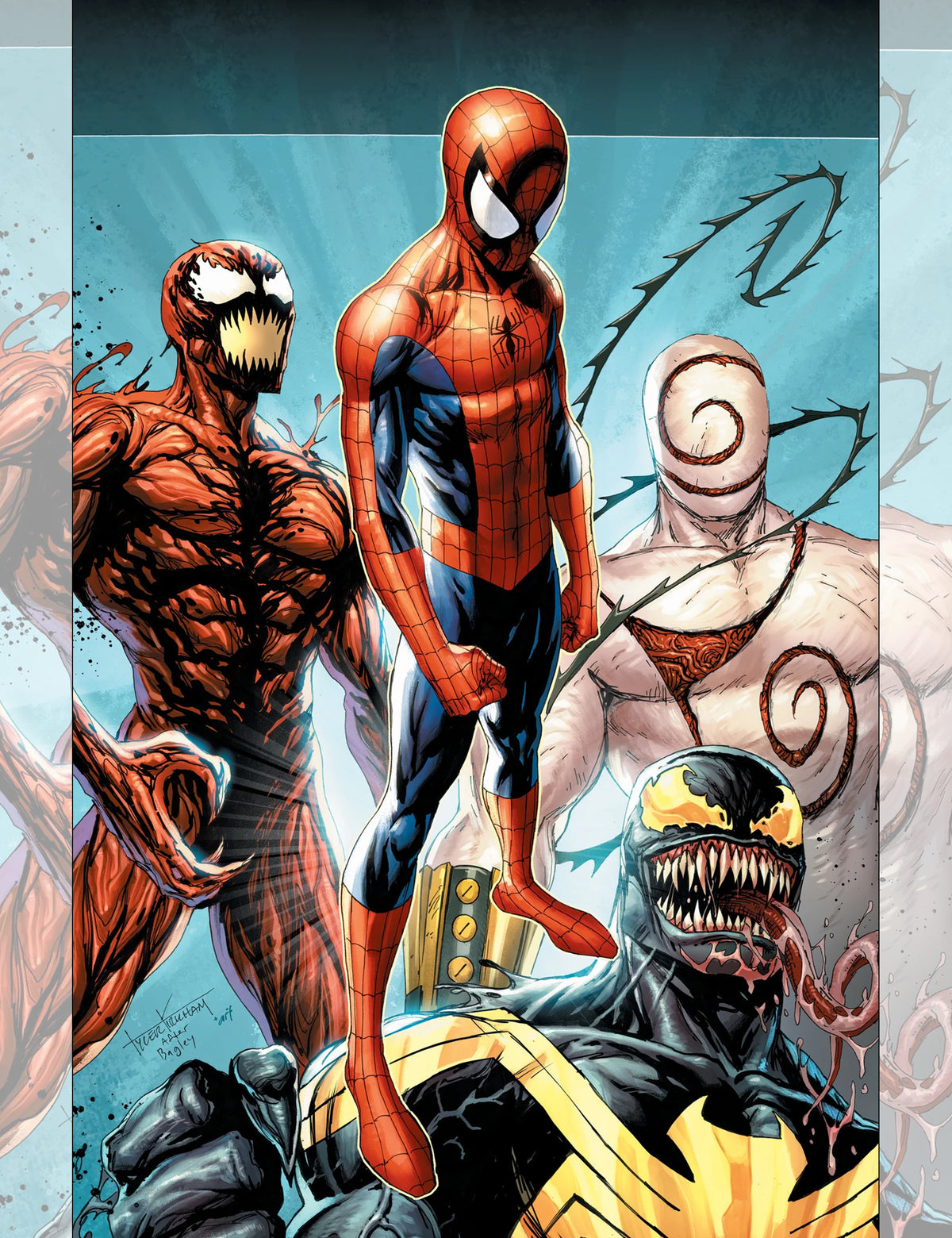 ASM / Venom: Death Spiral #1 - Tyler Kirkham - Virgin Variant (A)